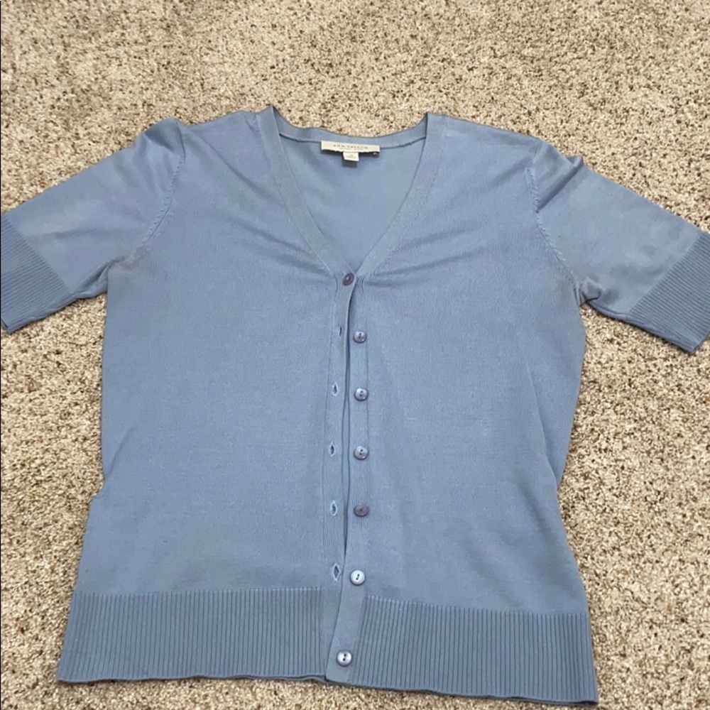 Ann Taylor Blue Sweater